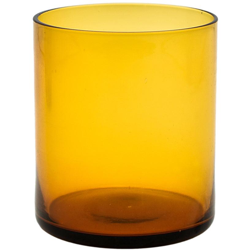 RAINBOW WATER GLASS 400ML 9x9x11cm - Chora Mykonos