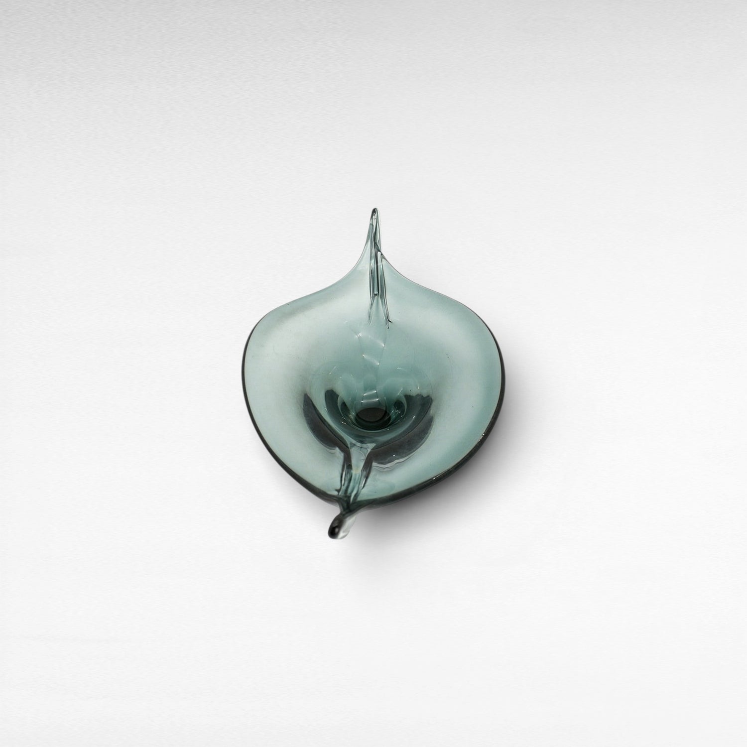 CRYSTAL DECOR BOWL - FOREST GREEN