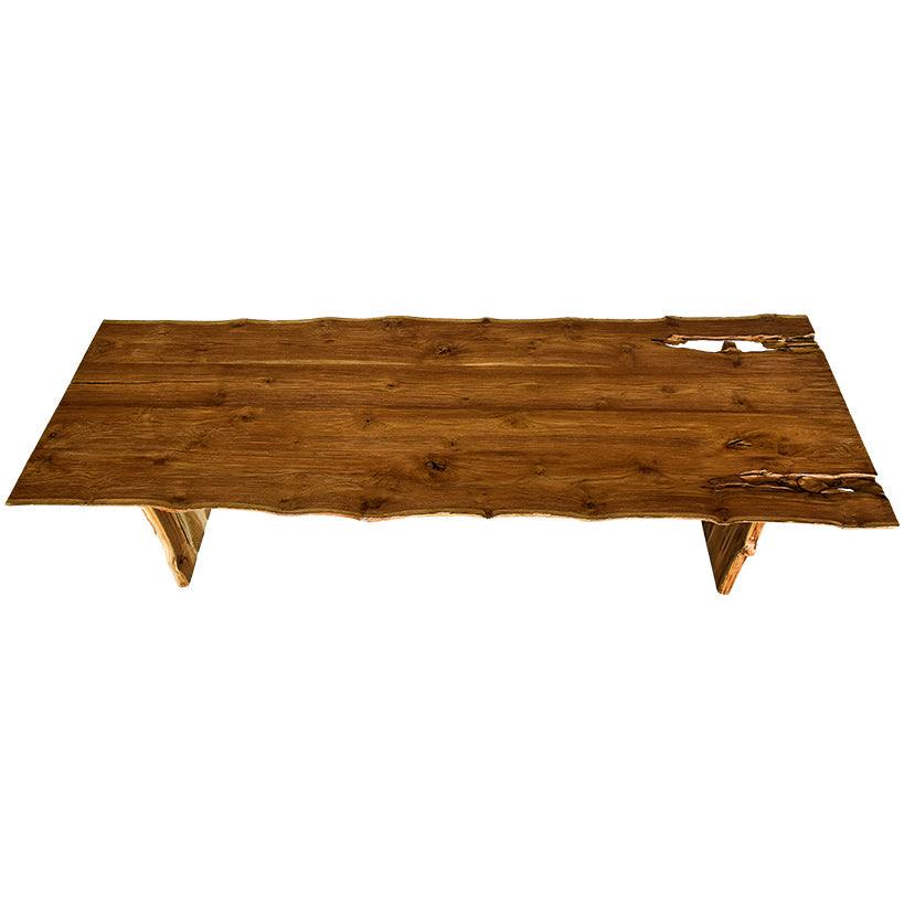 TEAK WOOD DINING TABLE 290x110x80cm - Chora Mykonos