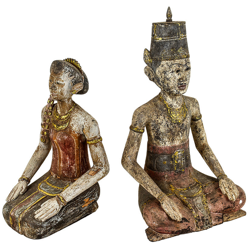 SET OF 2 STATUES