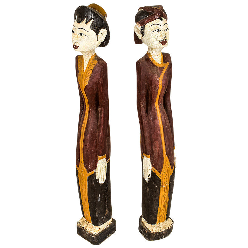 SET OF 2 STATUES