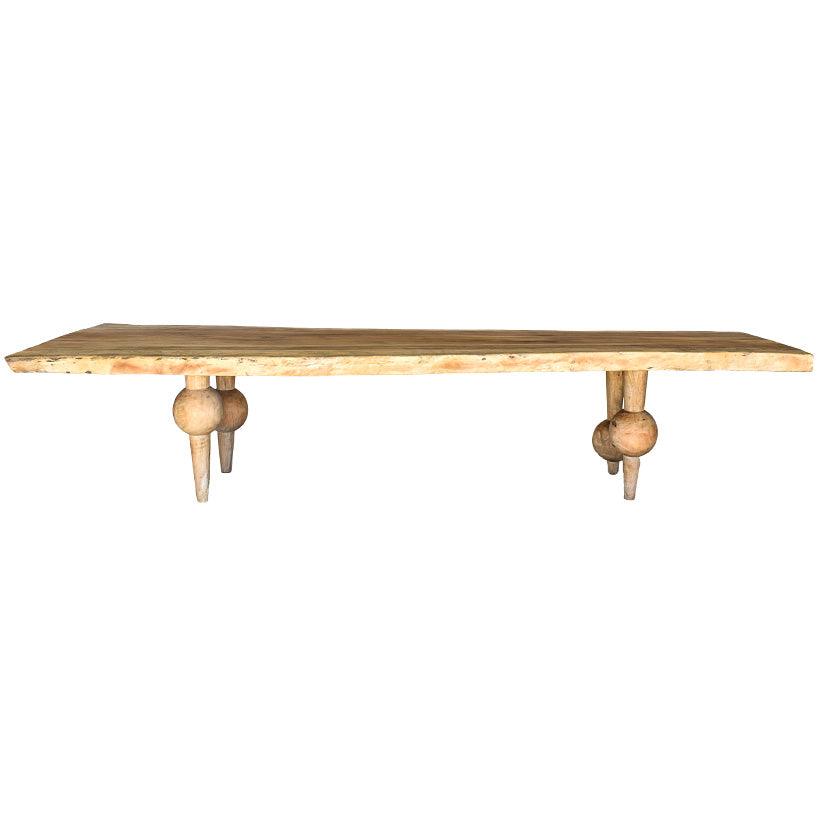 MANGO WOOD DINING TABLE - Chora Mykonos