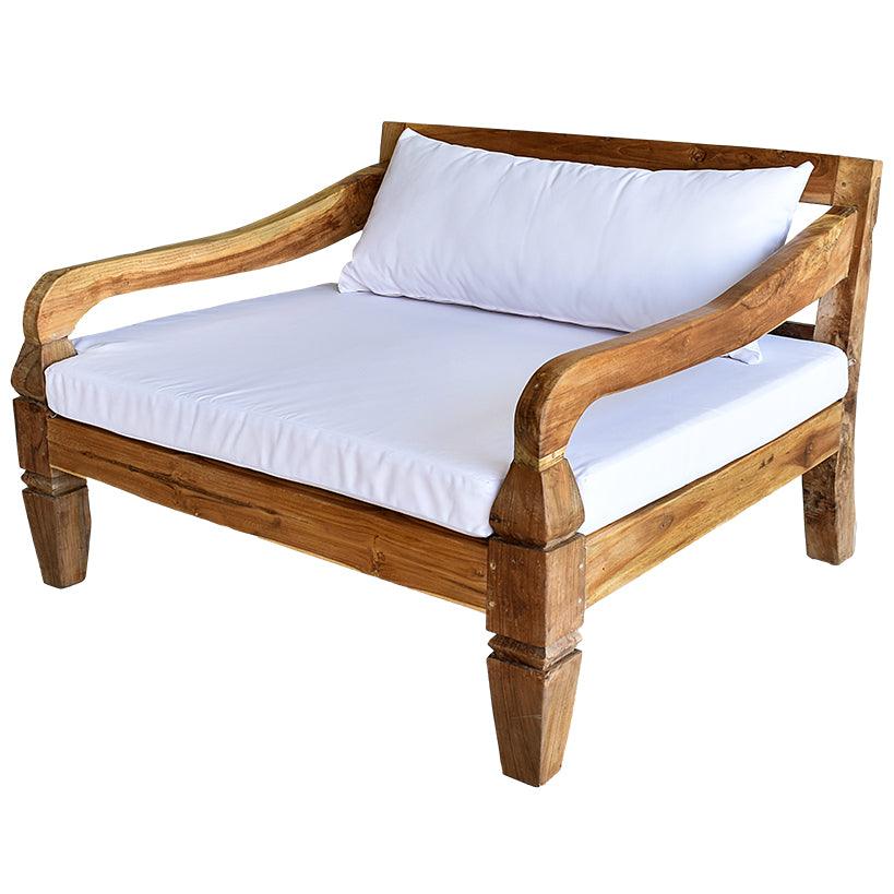 SOFA SINGLE 120x115x85cm - Chora Mykonos