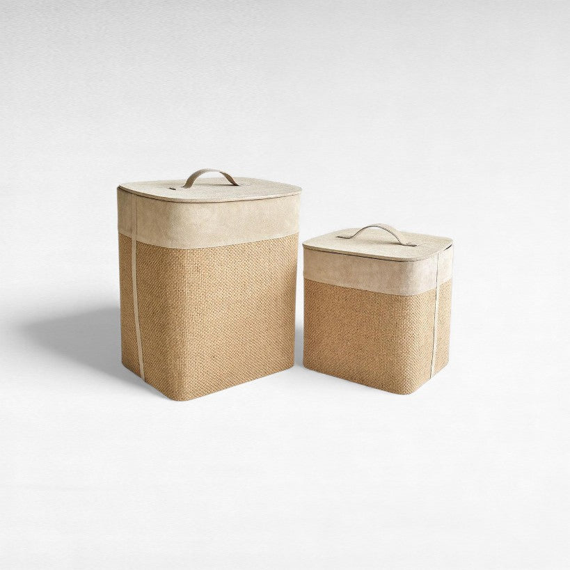 BASKET WITH LID
