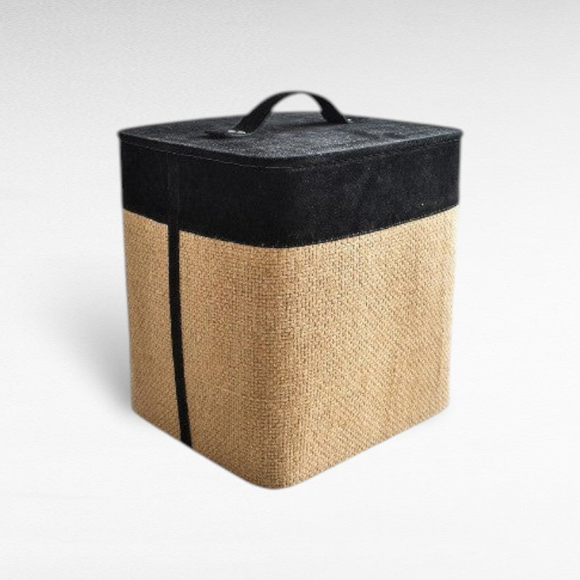 BASKET WITH LID