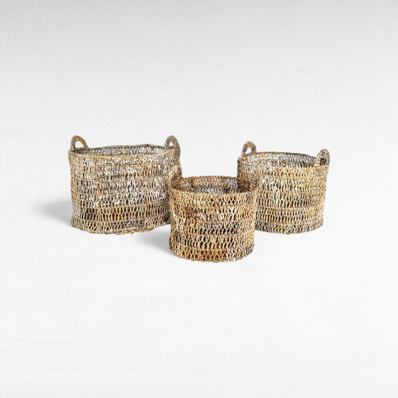 LAUNDRY BASKET SET OF 3