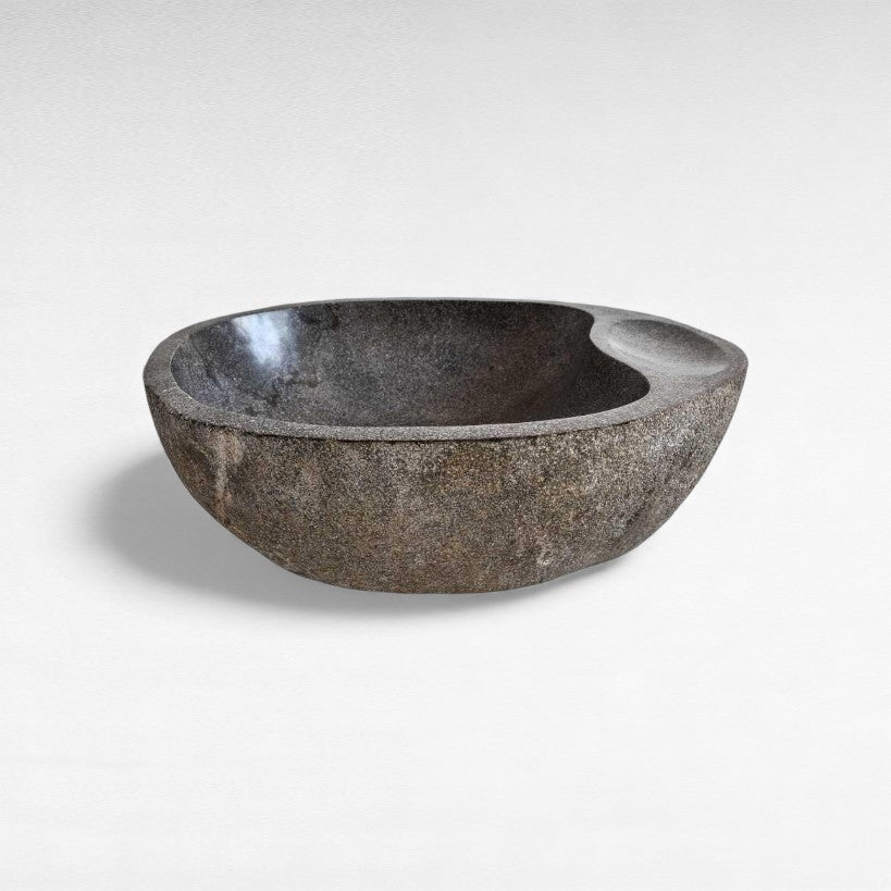 BATHROOM SINK STONE GREY W53 |D45 |H15 CM