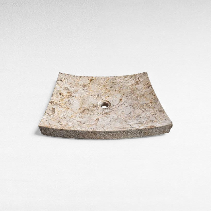 BATHROOM SINK MARBLE BEIGE W50 |D40 |H10 CM