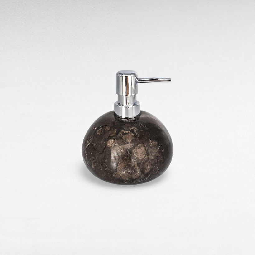 BATHROOM SOAP DISPENSER MARBLE MARBLE DARK GREY