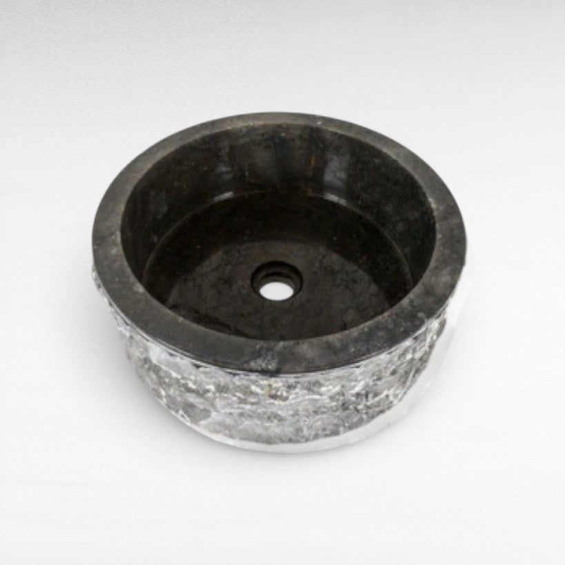 BATHROOM SINK BLACK/GREY