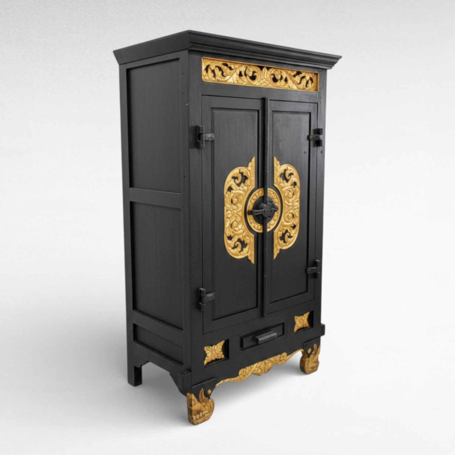 CABINET BLACK & GOLD W109 |D68 |H199cm