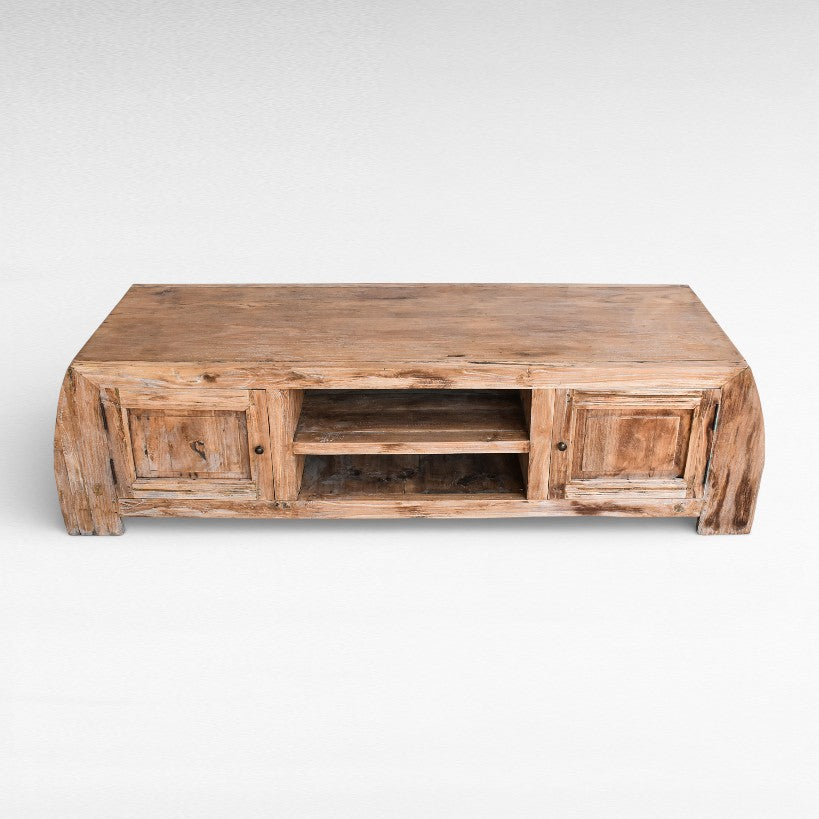 BUFFET CABINET TV TEAK WOOD NATURAL W180 |D55 |H50 CM