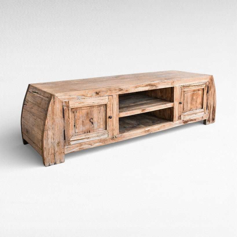 BUFFET CABINET TV TEAK WOOD NATURAL W180 |D55 |H50 CM