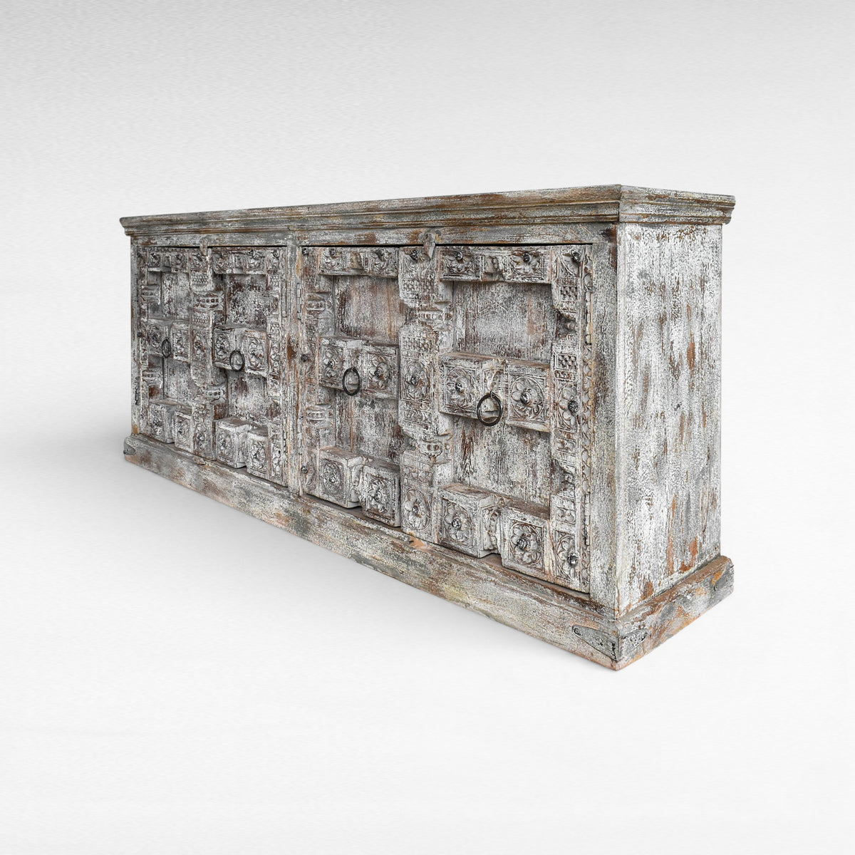 Natural Light Brown Buffet Cabinet W210 |D50 |H95 cm