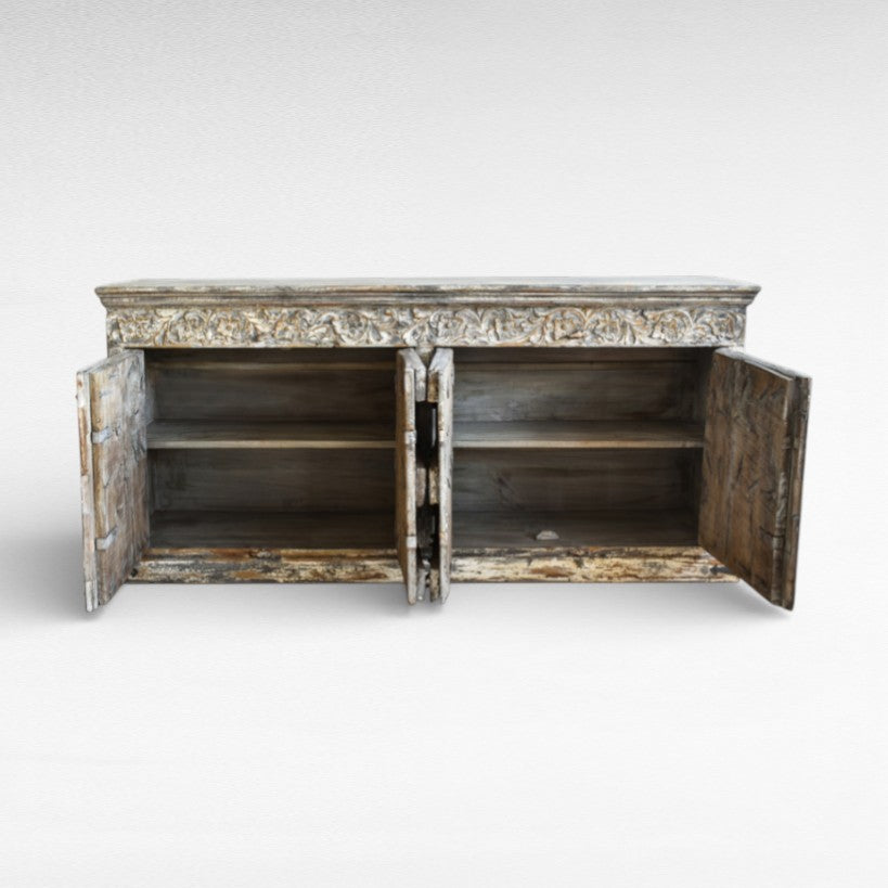WOODEN BUFFET W215 |D42 |H100 cm