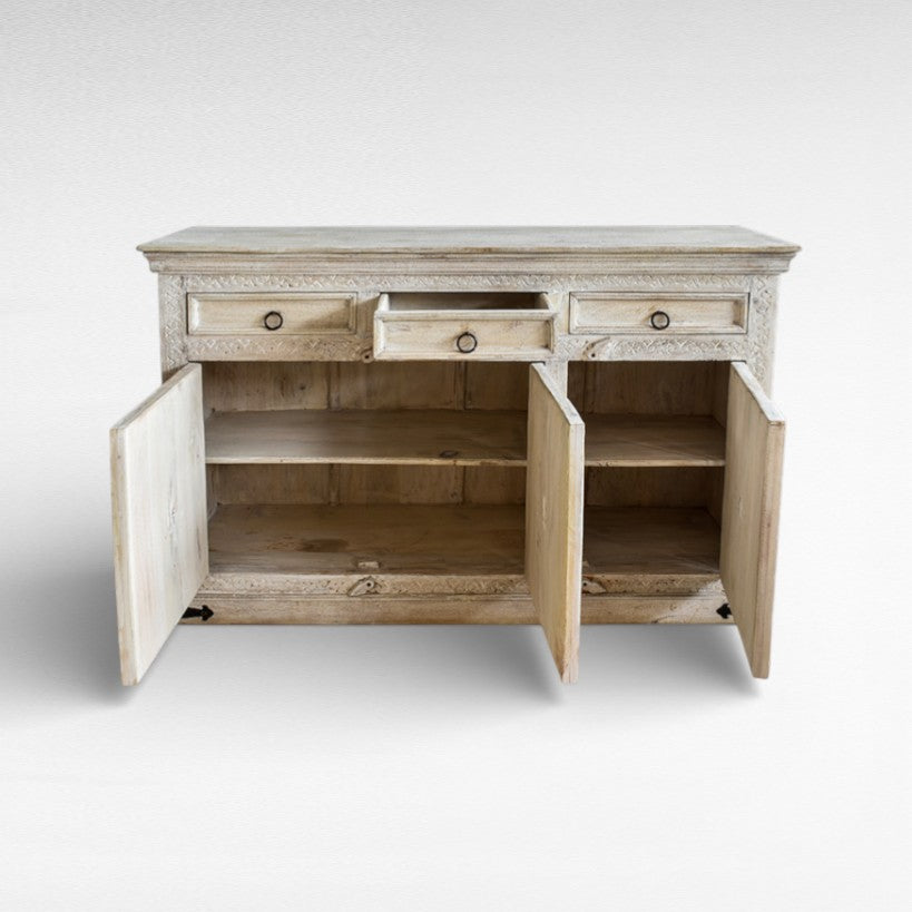 WOODEN BUFFET W150 |D45 |H100 cm