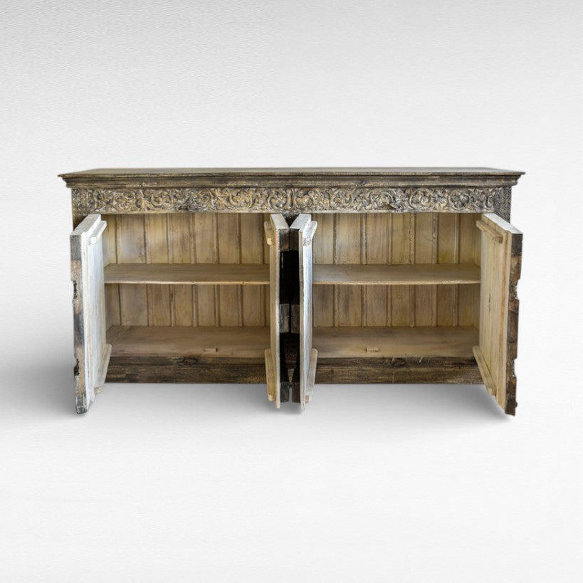 WOODEN BUFFET W210 |D40 |H100 cm