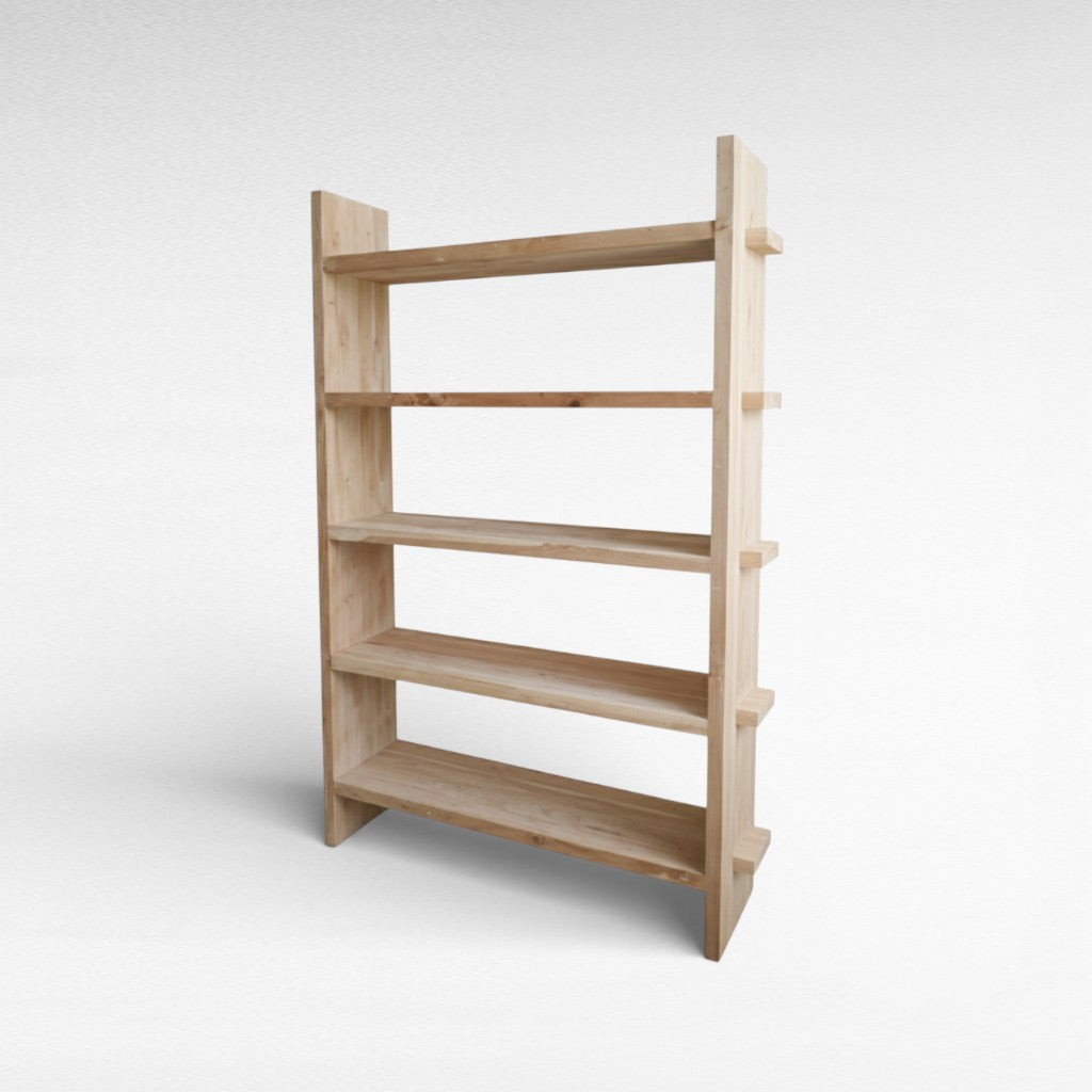 TEAK WOOD SHELVES W160 |D45 |H200 cm