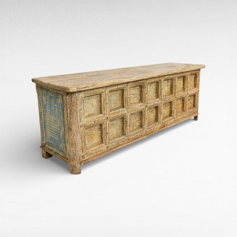 TEAK WOOD BUFFET W187 |D50 |H60 cm