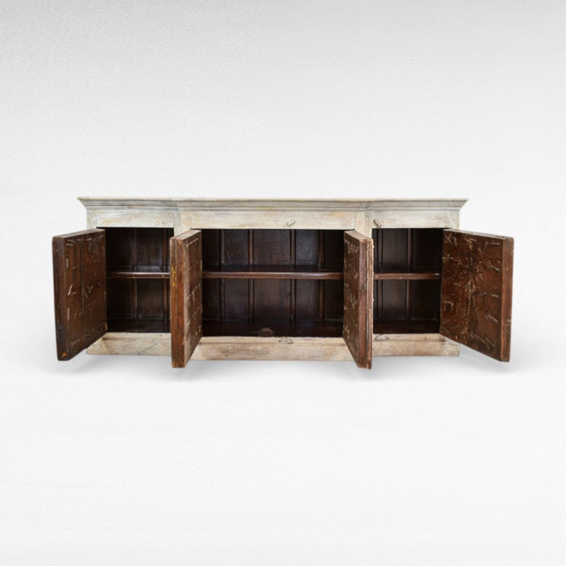 TEAK WOOD BUFFET W260 |D50 |H107 cm