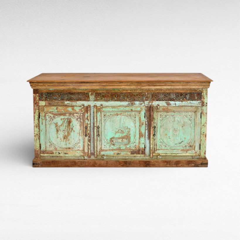 TEAK WOOD BUFFET W200 |D48 |H105 cm