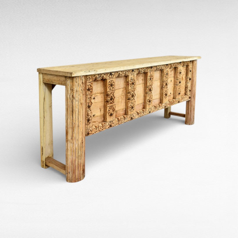 TEAK WOOD BUFFET W205 |D46 |H88 cm