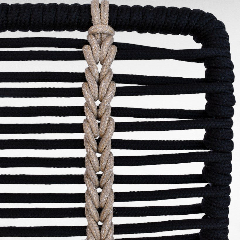 IRON FRAME DINING CHAIR WITH COTTON W70 |D58 |H98 cm