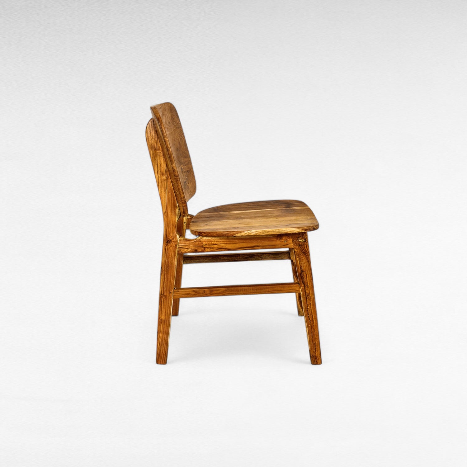 TEAK WOOD DINING CHAIR W45 |D50 |H80 CM