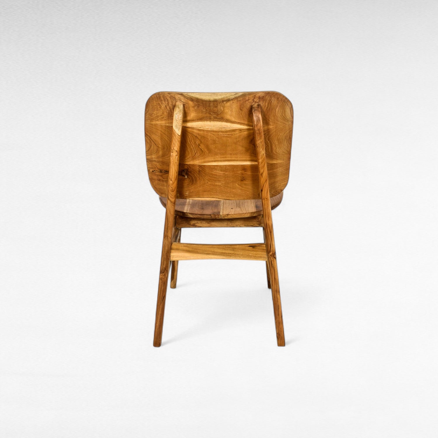 TEAK WOOD DINING CHAIR W45 |D50 |H80 CM