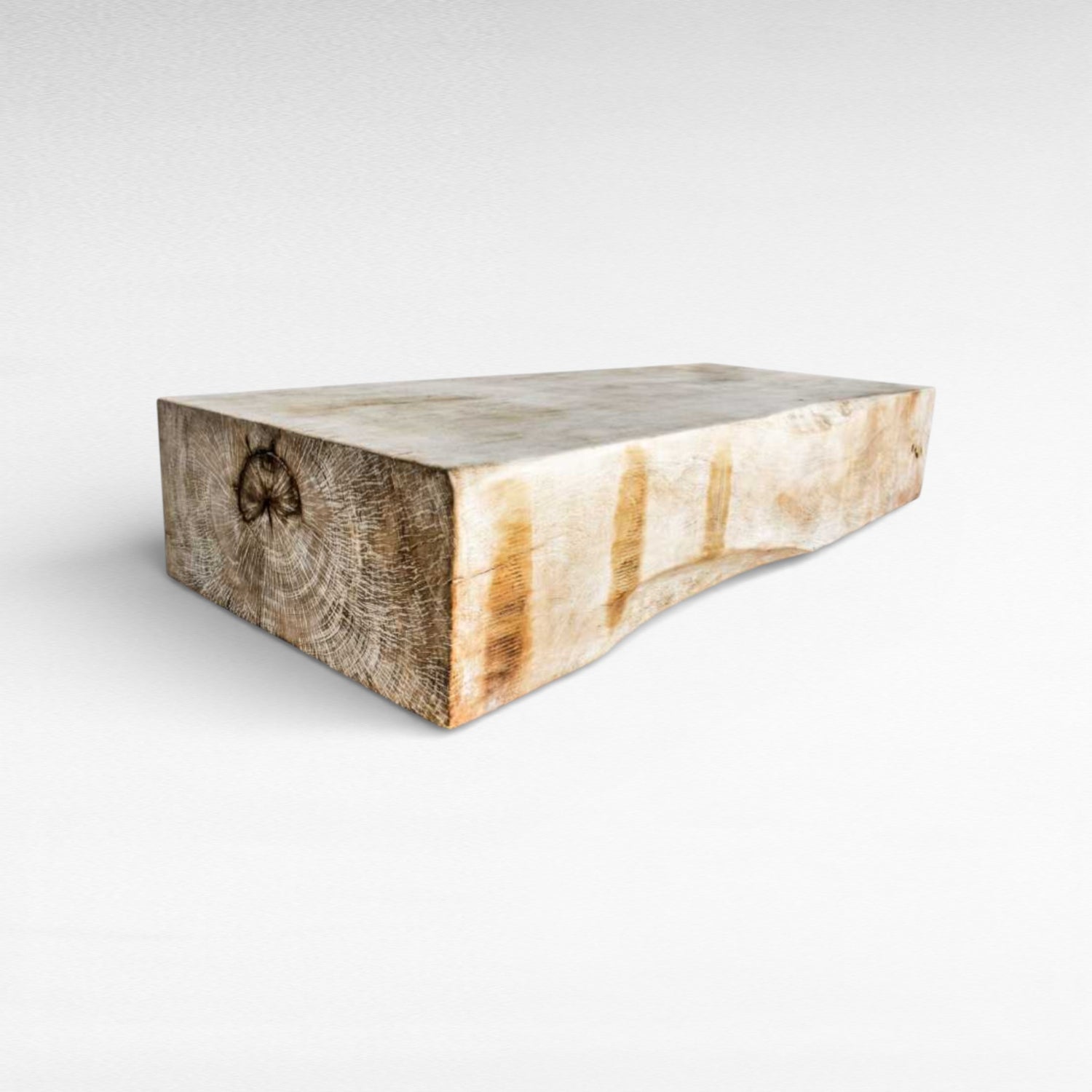 Bleached Mango Wood Coffee Table W200 |D80 |H40 cm