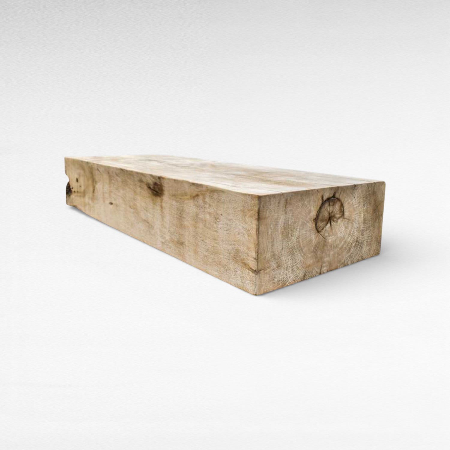 Bleached Mango Wood Coffee Table W200 |D80 |H40 cm