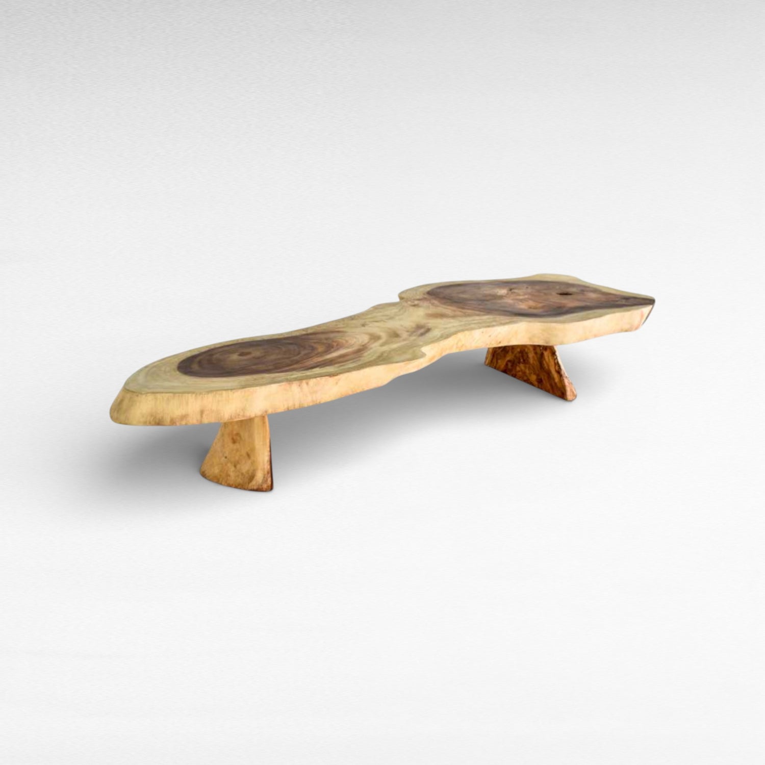 COFFEE TABLE SUAR WOOD NATURAL W225 |D80 |H45 CM