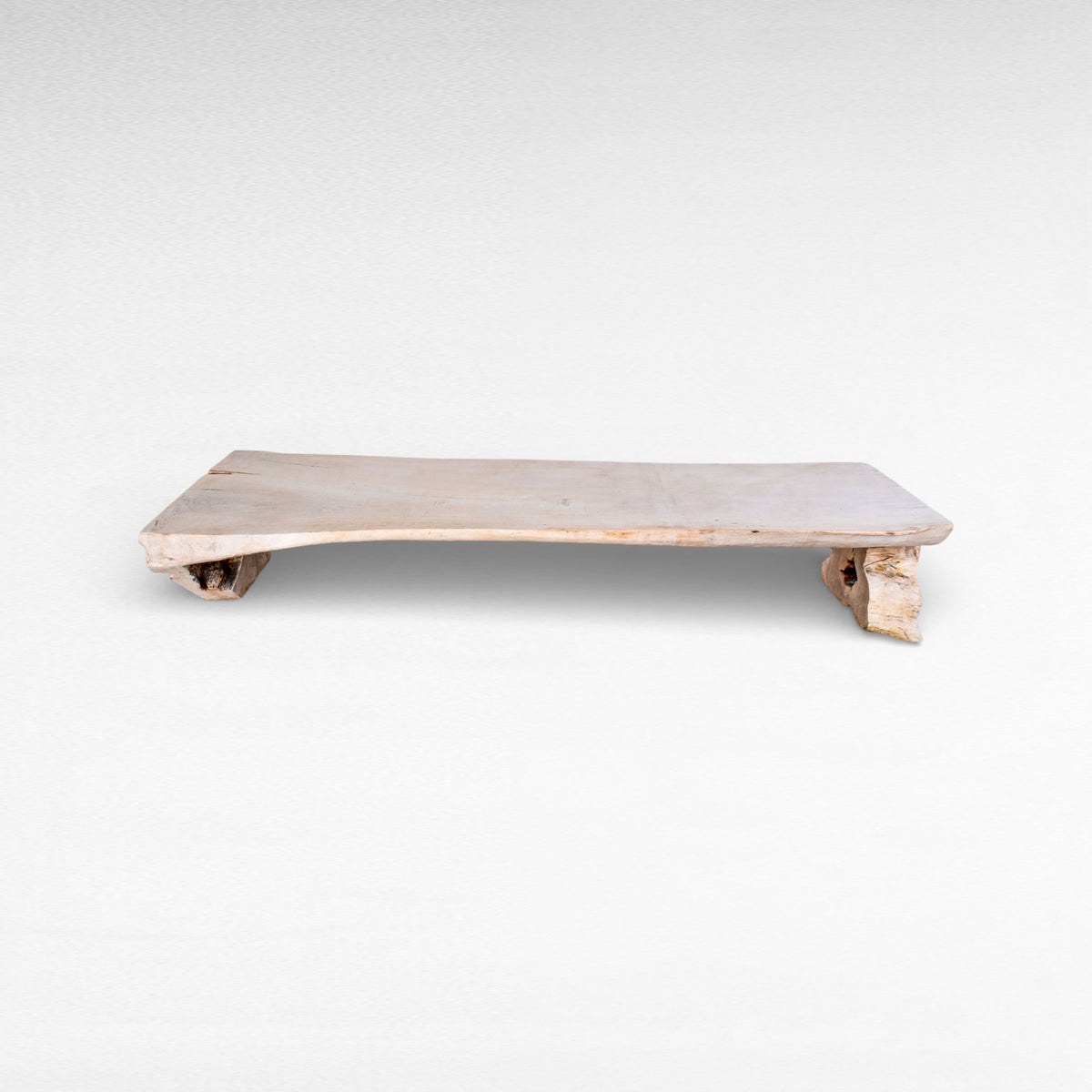 COFFEE TABLE SUAR WOOD BLEACHED W270 |D85 |H45 cm