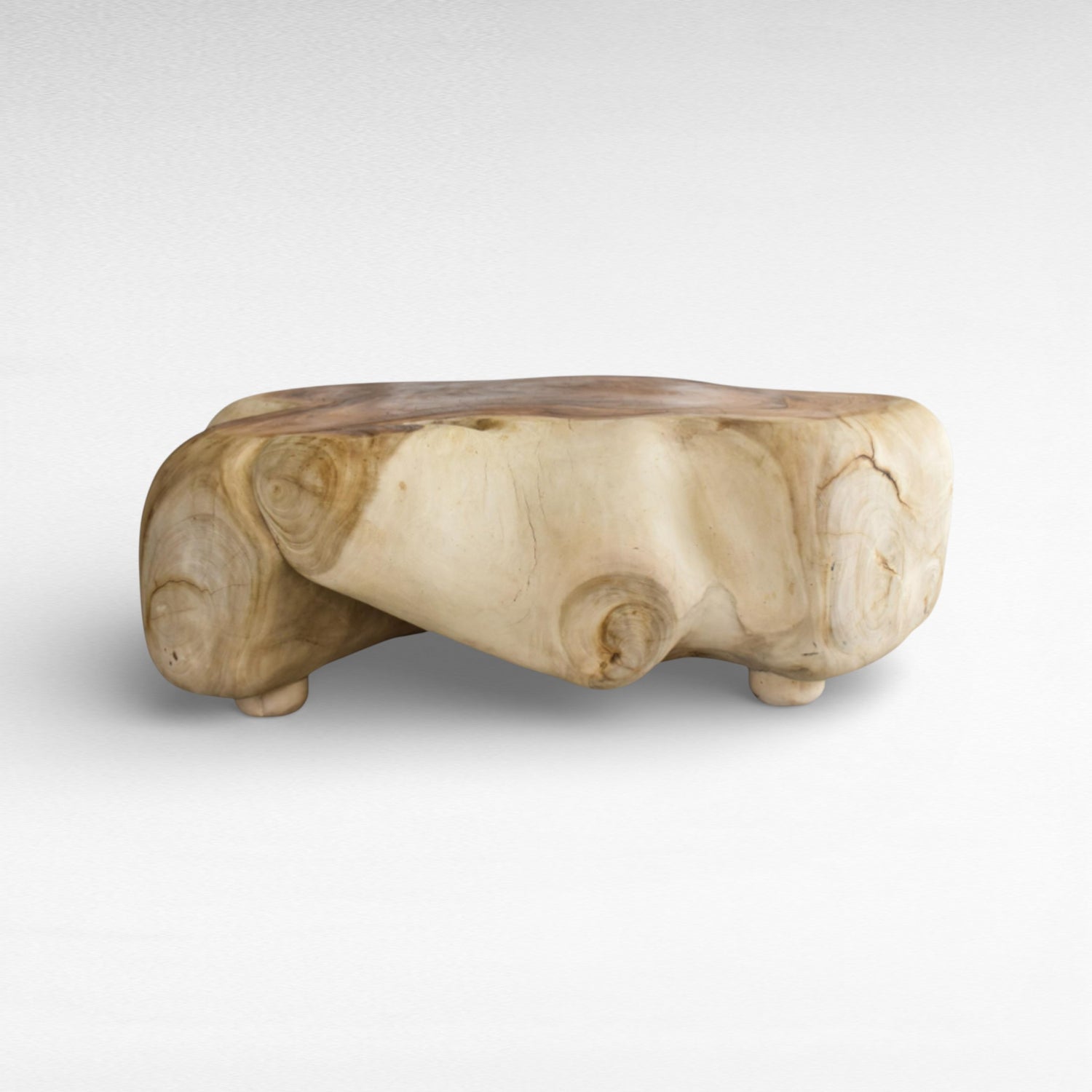 COFFEE TABLE SUAR WOOD W115 |D60 |H40 cm