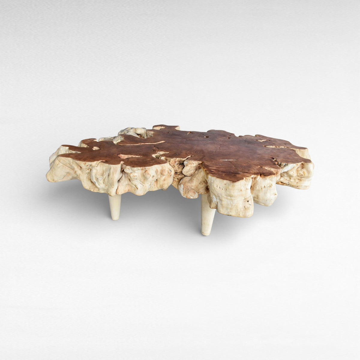 NATURAL COLOR LYCHEE COFFEE TABLE W150 |D100 |H45 cm