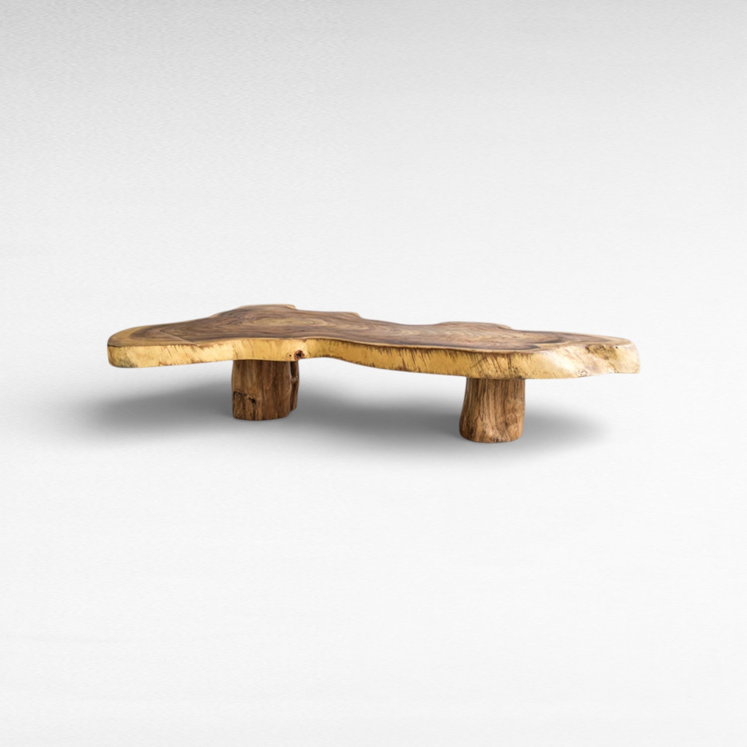 COFFEE TABLE SUAR WOOD W210 |D144 |H45 cm