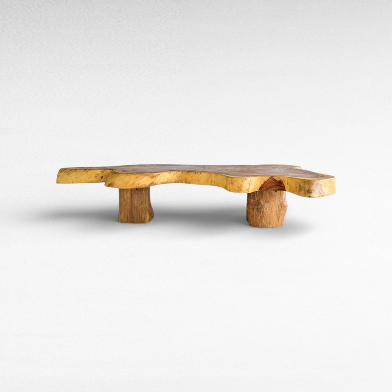 COFFEE TABLE SUAR WOOD W210 |D144 |H45 cm