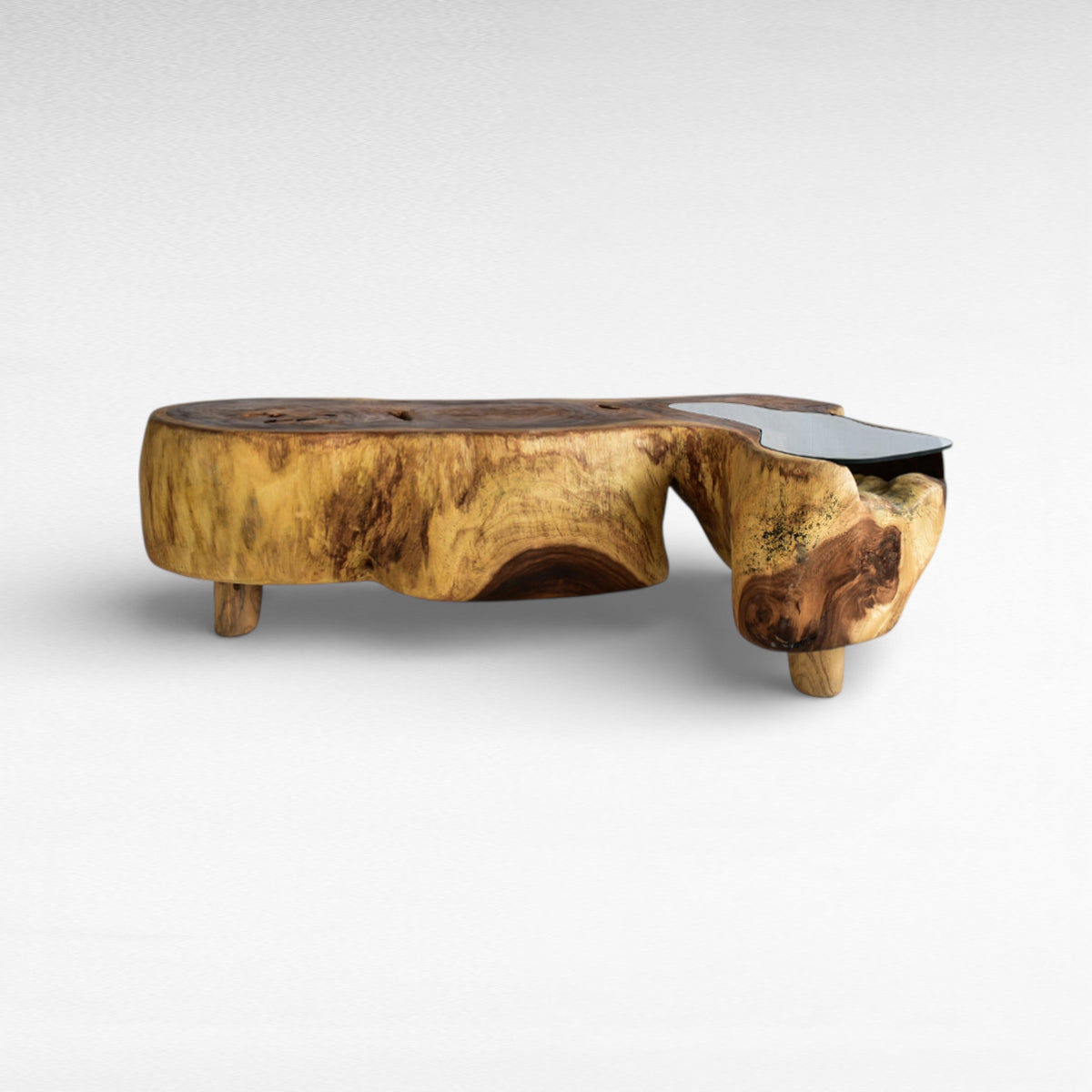 SUAR COFFEE TABLE GLASS W110 |D170 |H45 cm