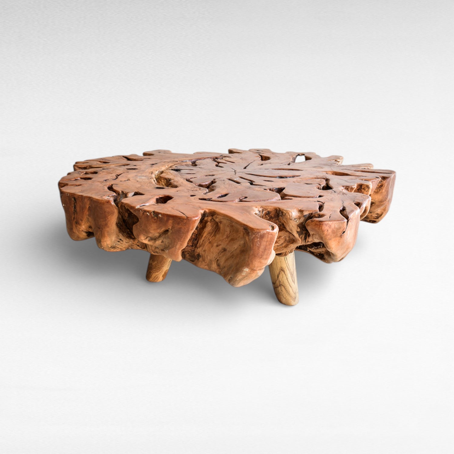 EUPHORIA LONGANA WOOD COFFEE TABLE W150 |D130 |H45 cm