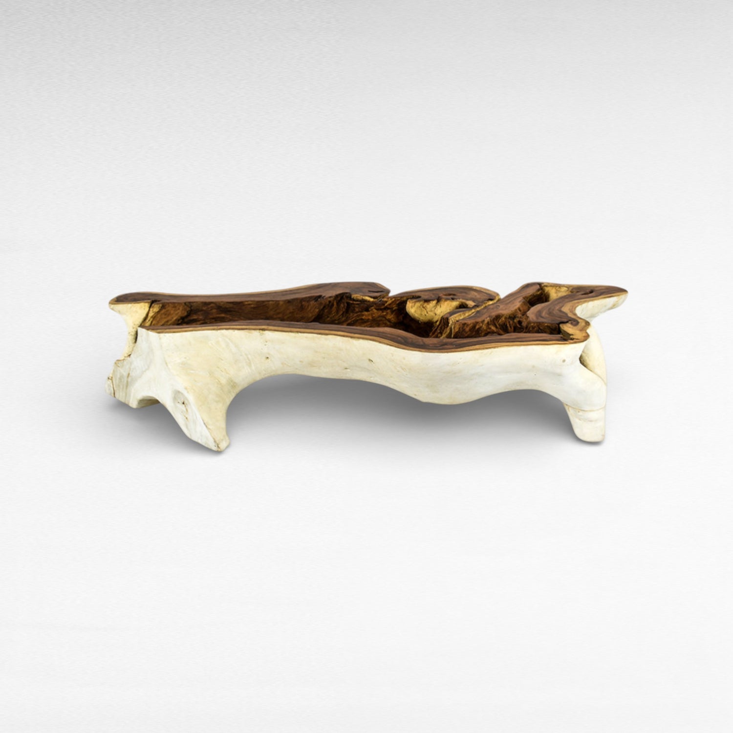 SUAR COFFEE TABLE WITH GLASS W245 |D120 |H45 cm