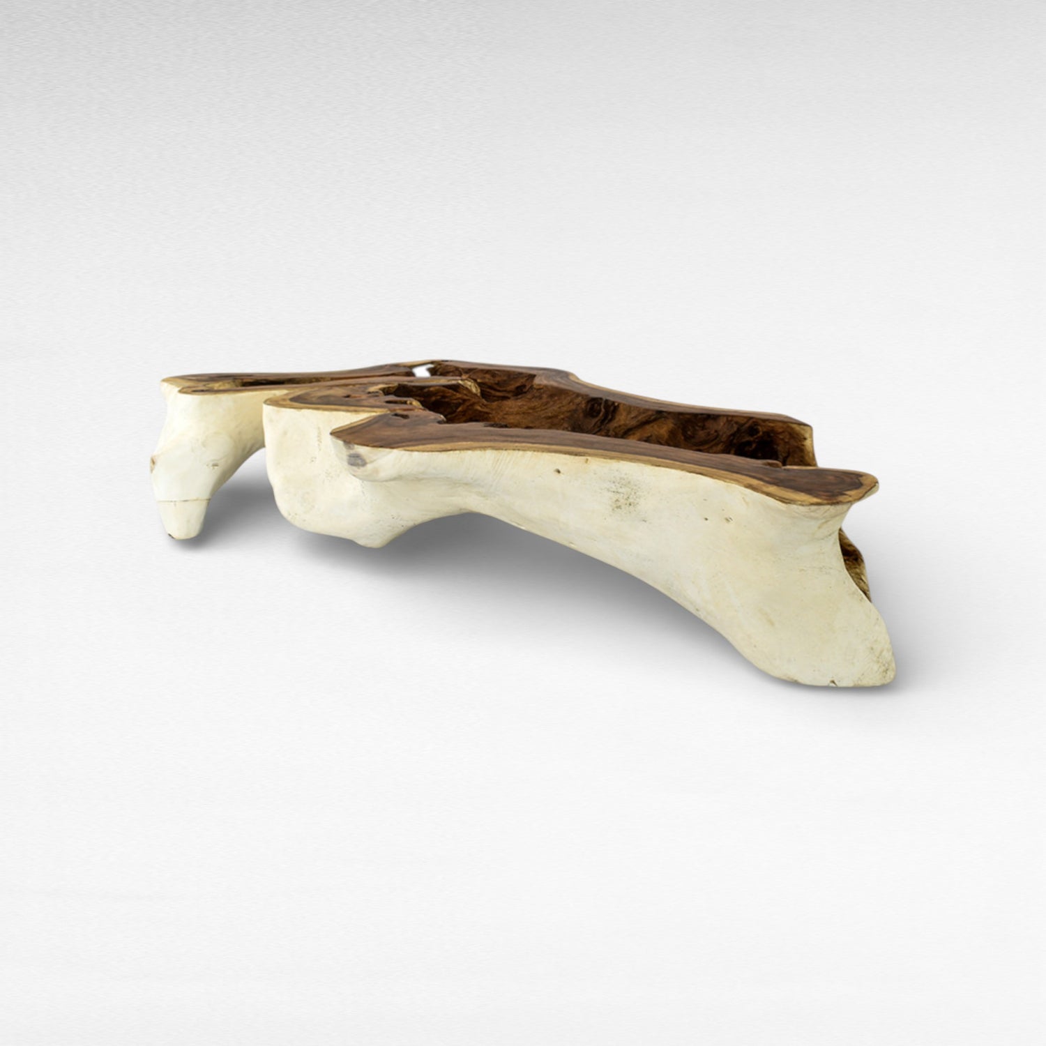 SUAR COFFEE TABLE WITH GLASS W245 |D120 |H45 cm