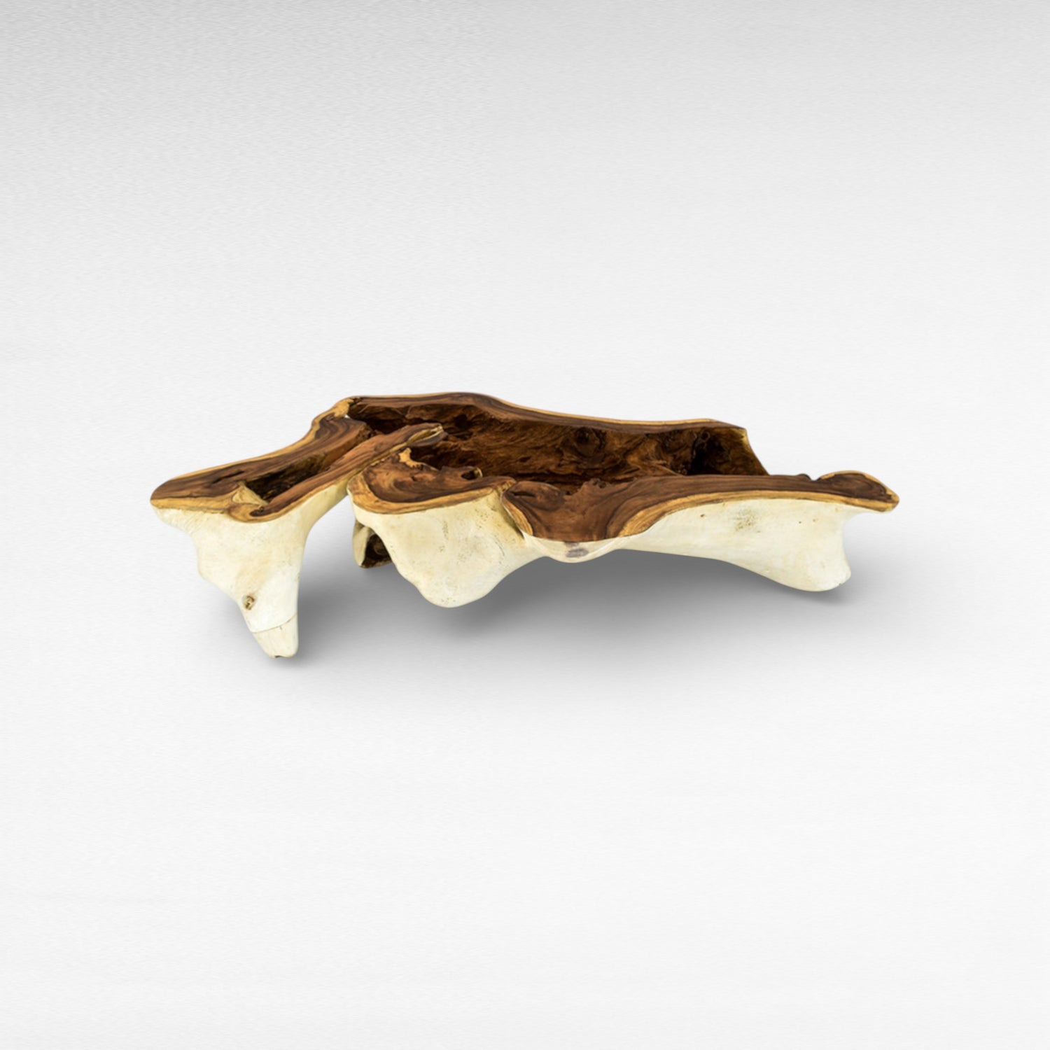 SUAR COFFEE TABLE WITH GLASS W245 |D120 |H45 cm