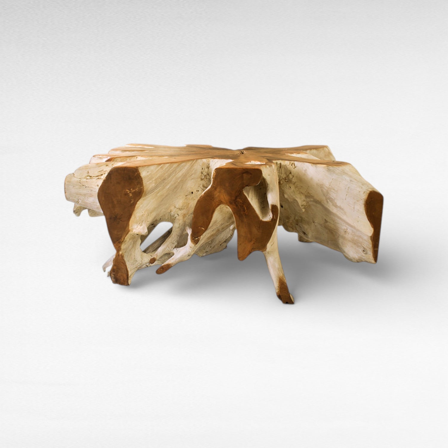 COFFEE TABLE WITH GLASS W100 |D100 |H45 cm