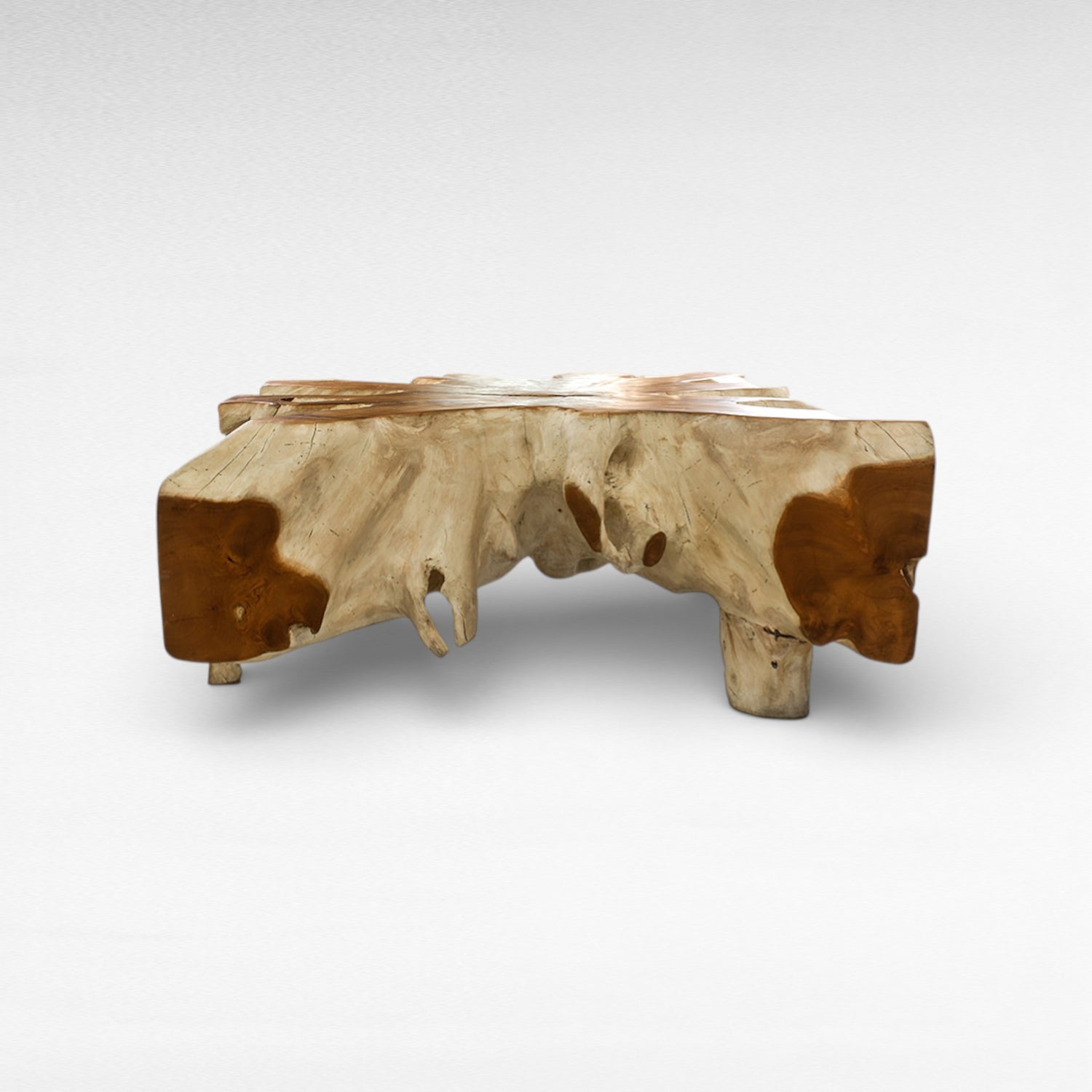 COFFEE TABLE WITH GLASS W100 |D100 |H45 cm