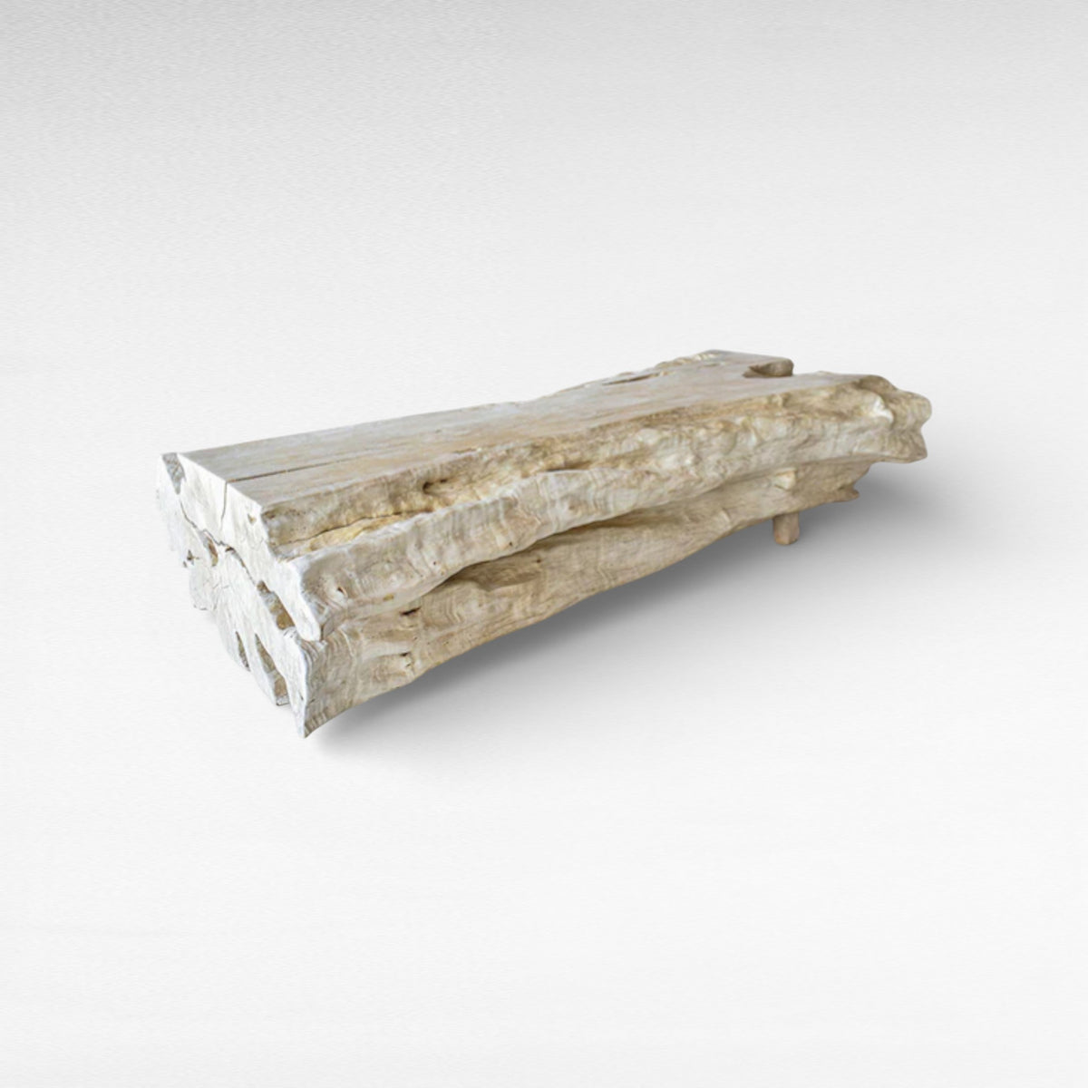 LYCHEE WOOD BLEACH W200 |D60 |H50 cm