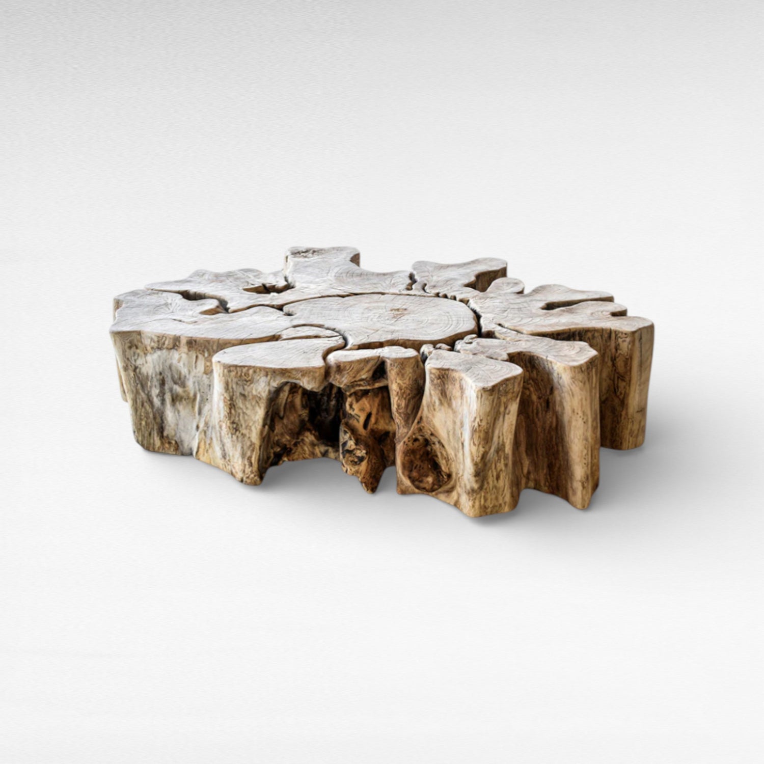 ALBAR WOOD DIRTY BLEACH W140 |D140 |H40 cm