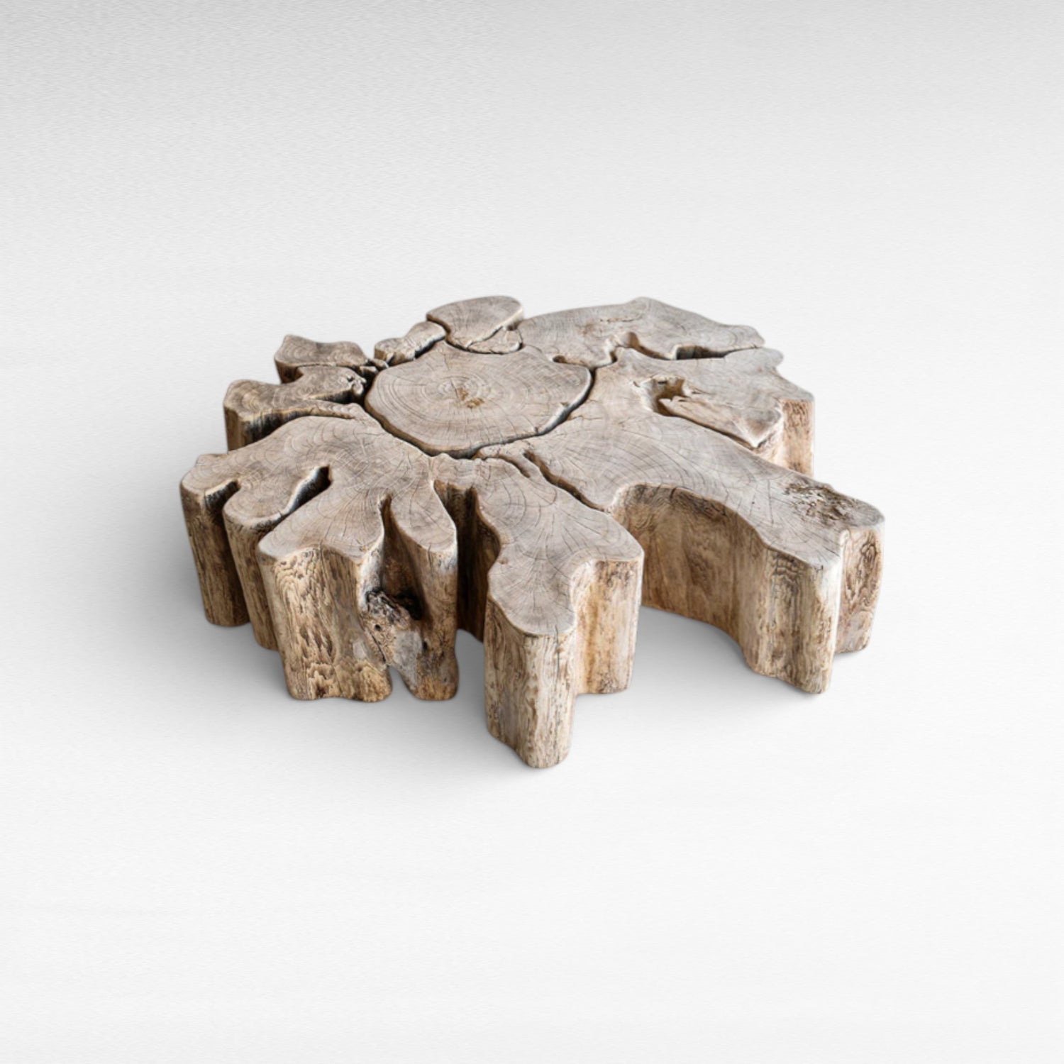 ALBAR WOOD DIRTY BLEACH W140 |D140 |H40 cm