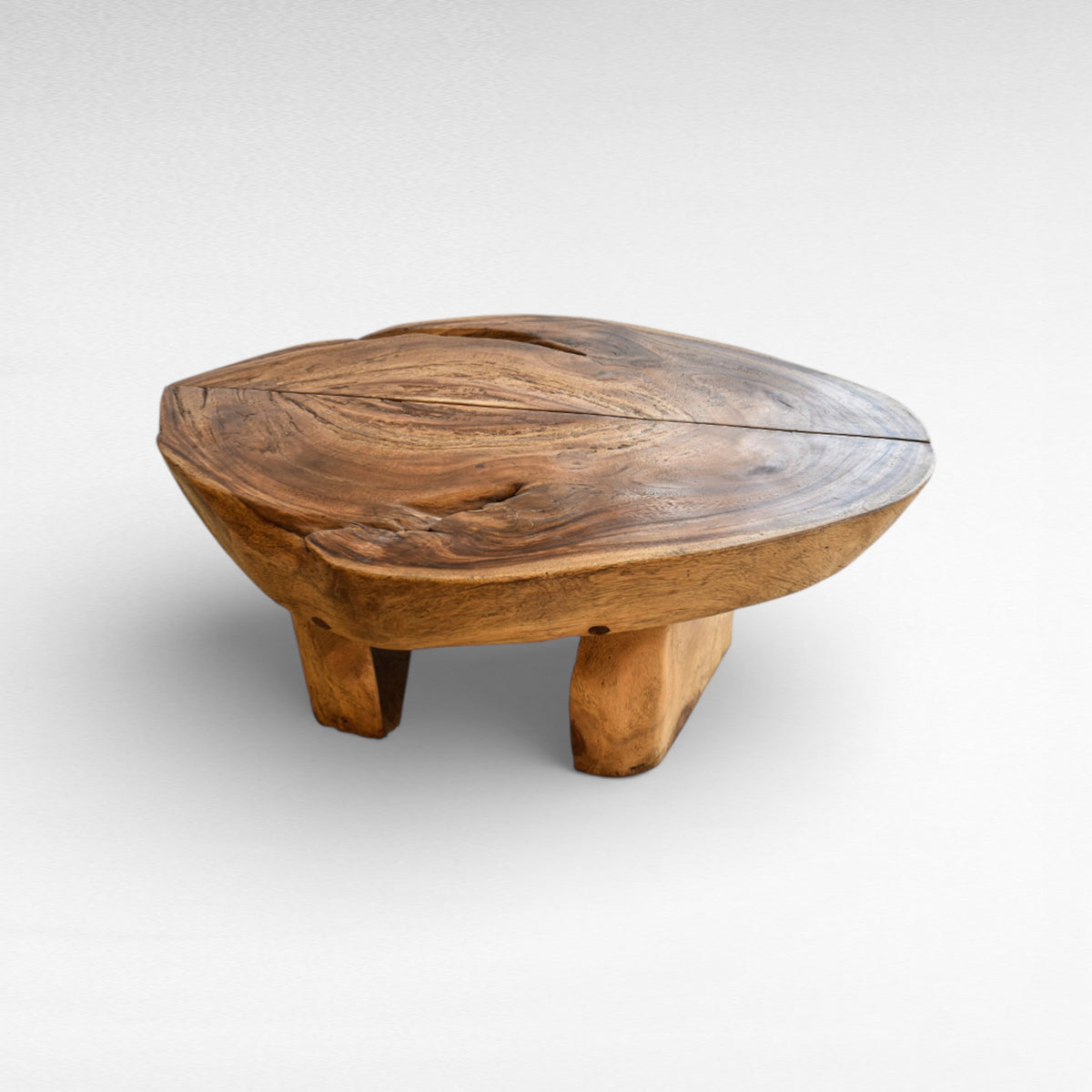 SUAR WOOD NATURAL W130 |D100 |H40 CM