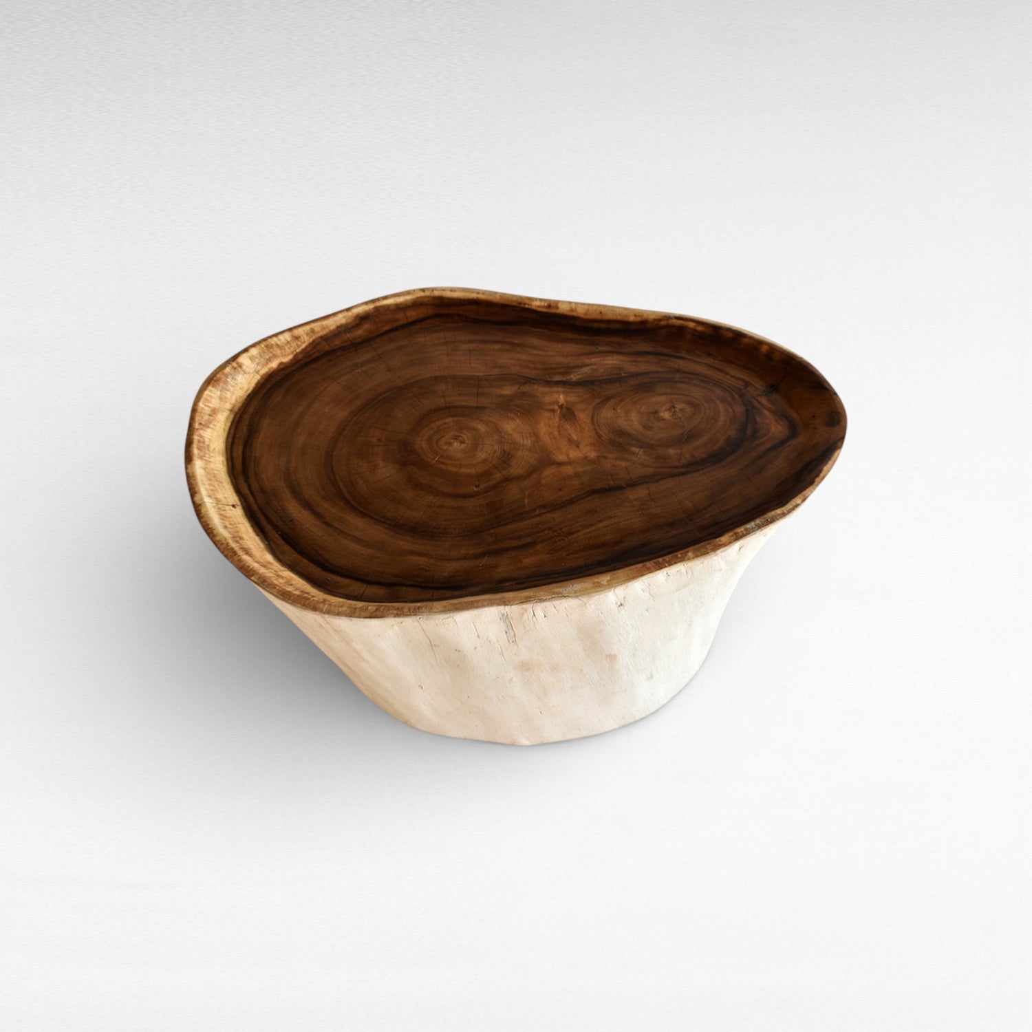 BLEACH SUAR WOOD COFFEE TABLE W100 |D70 |H45 cm