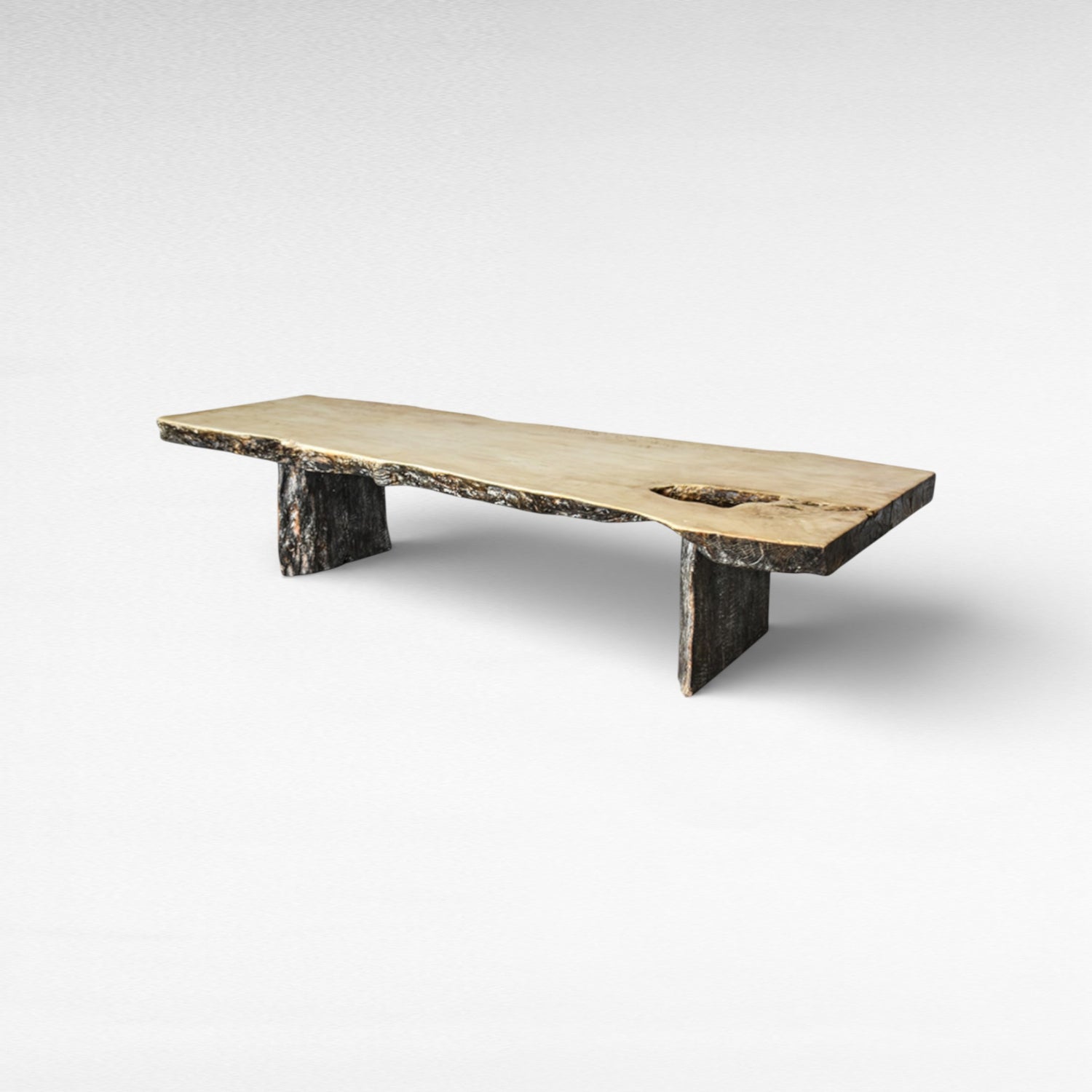 LYCHEE WOOD COFFEE TABLE W200 |D80 |H45 CM